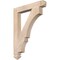 Ekena Millwork Balboa Arts & Crafts Smooth Bracket, Douglas Fir, 3 1/2"W x 26"D x 34"H BKT04X26X34BOA03SDF - alternate 1
